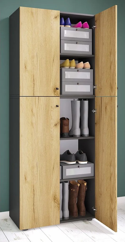 XL Wood Duża szafka na buty Lona 5