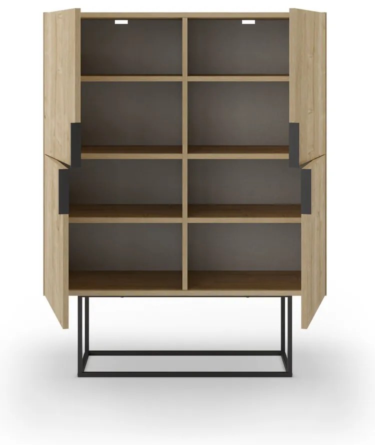 Szafka w dekorze dębu 100x130 cm Titan – Marckeric