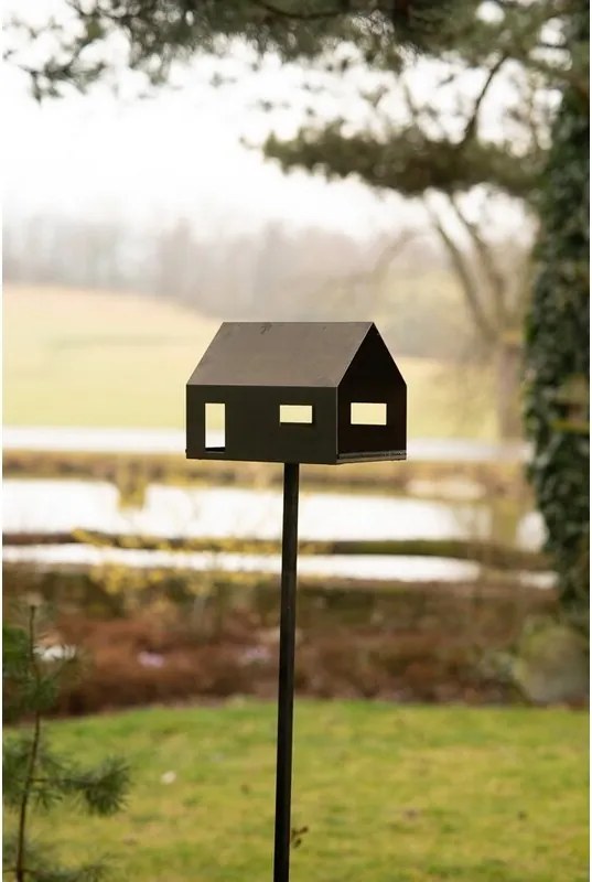 Casa Karmnik dla ptaków 30 x 21 x 23 cm, corten CORGARDEN 1040