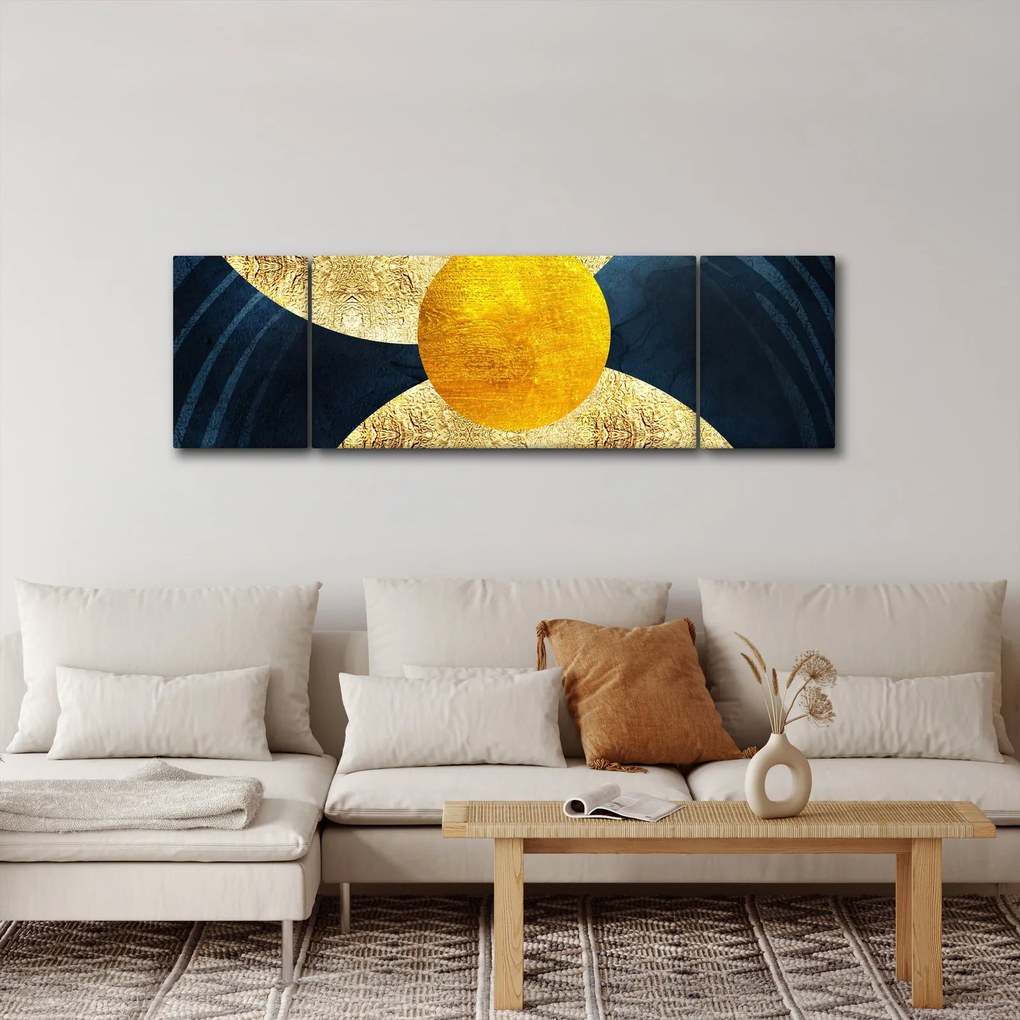 Obraz - Koła (170x50 cm)