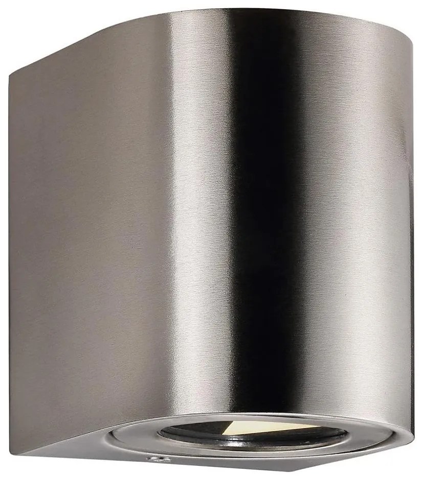 Nordlux - LED zewnętrzny kinkiet CANTO 2xLED/6W/230V IP44 stal nierdzewna