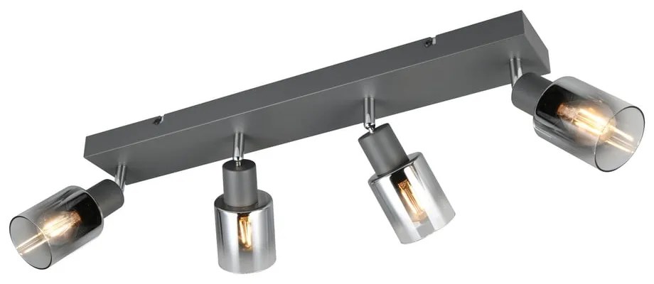 Antracytowa lampa punktowa ø 7 cm Cadiz – Reality