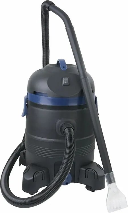 Odkurzacz Ubbink VacuProCleaner Maxi 1400W do Basenów i Stawów, Pojemnik 35L, Przezroczysta Dysza, Mobilny i Wytrzymały
