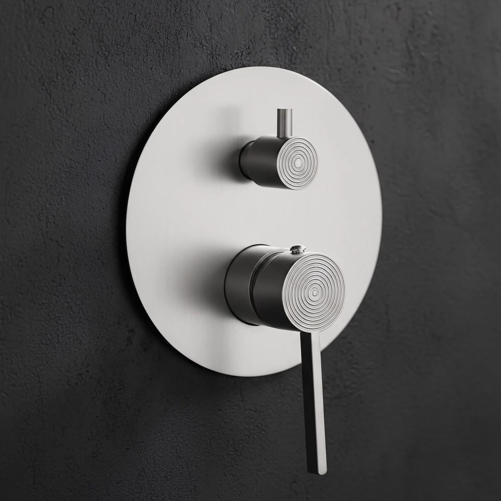 Zestaw natryskowy podtynkowy Rea Foster Nikiel Szczotkowany + BOX