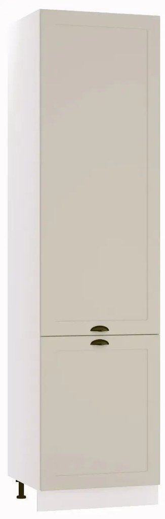 Szafka pod zabudowę lodówki 60 ADELE D60 LO P/L 2333 beżowy mat STOLKAR
