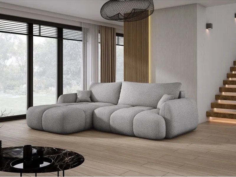 Narożnik COCO WIND z funkcją spania poduszkami i pojemnikiem NOW OR NEVER 83 WERSAL