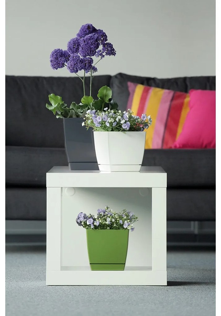 Plastikowa skrzynka Coubi Case z podstawką biały, 39 cm