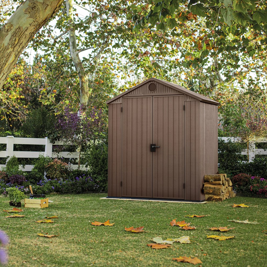 Domek narzędziowy Darwin 6 x 4 brązowy KETER