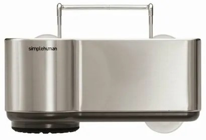 Simplehuman Uchwyt na gąbkę i szczoteczkę, stal nierdzewna