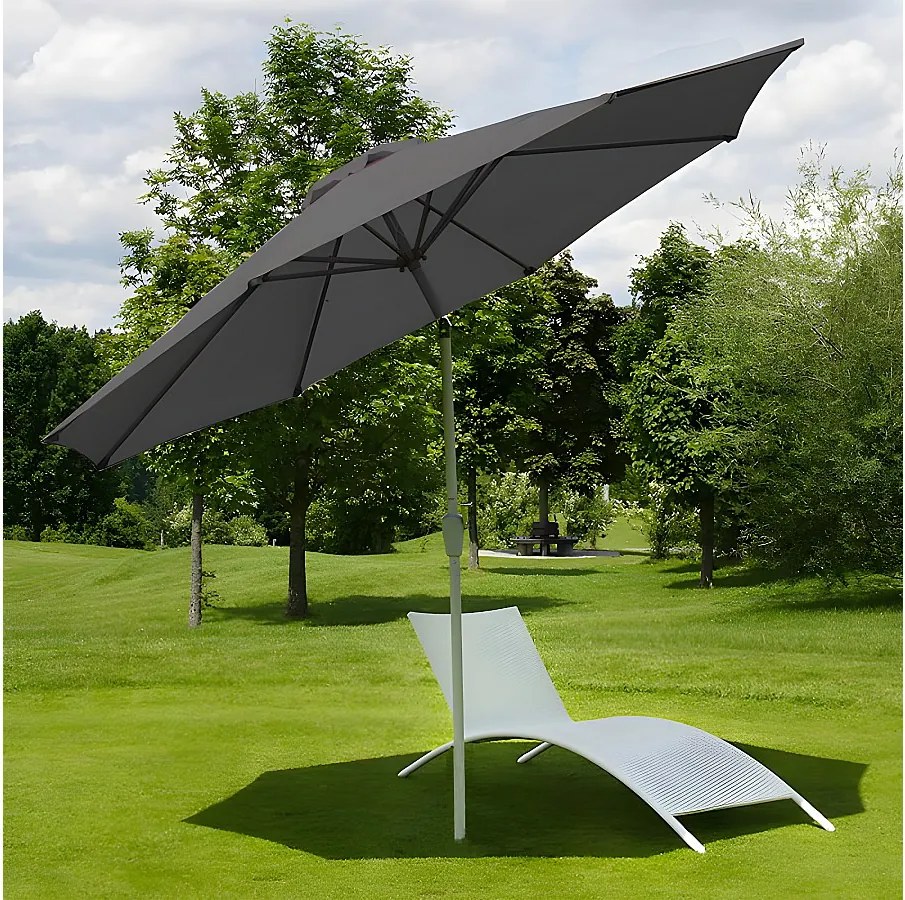 Parasol Asti II,  antracytowy