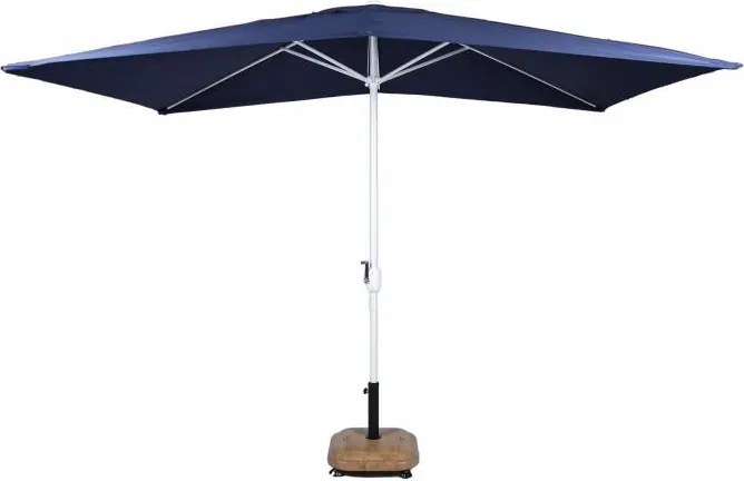 Parasol ogrodowy prostokątny niebieski 2 x 3 m