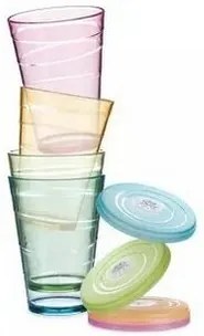 Tescoma Dzbanek myDRINK 2,5 l, 4 kubki z wieczkiem,