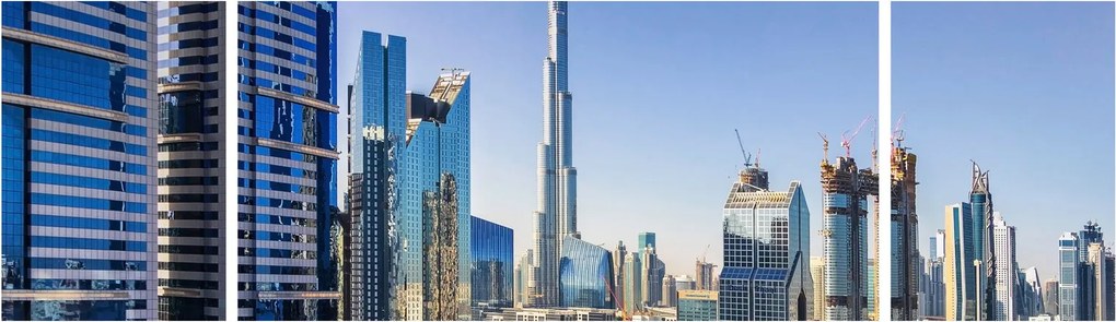 Obraz - Dubaj rano (170x50 cm)