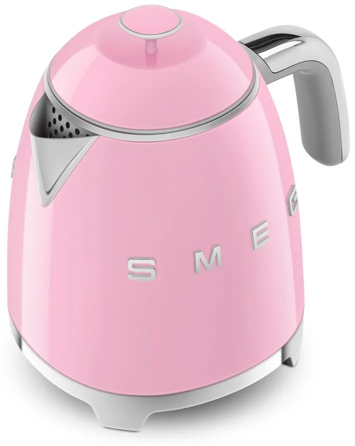 Różowy czajnik elektryczny ze stali nierdzewnej 800 ml Retro Style – SMEG
