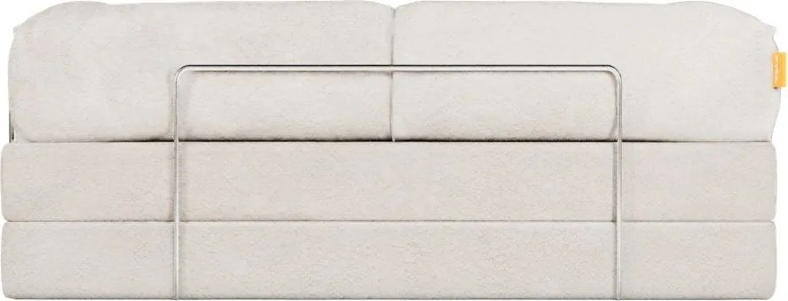 Beżowa rozkładana sofa z materiału bouclé 180 cm Bloom – TemaHome