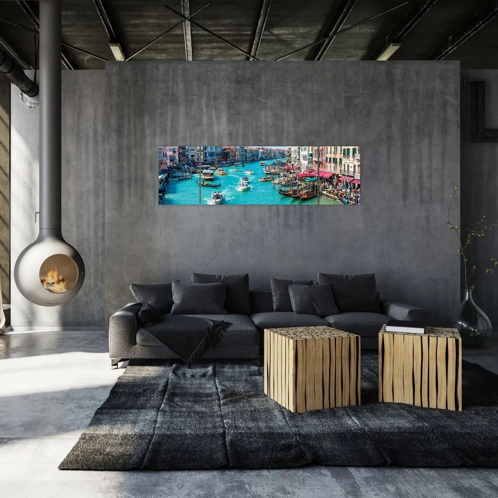 Obraz  - Canal Grande, Wenecja, Włochy (170x50 cm)