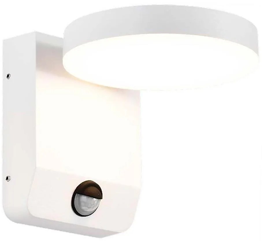 LED zewnętrzna lampa ścienna z czujnikiem LED/17W/230V 3000K biała