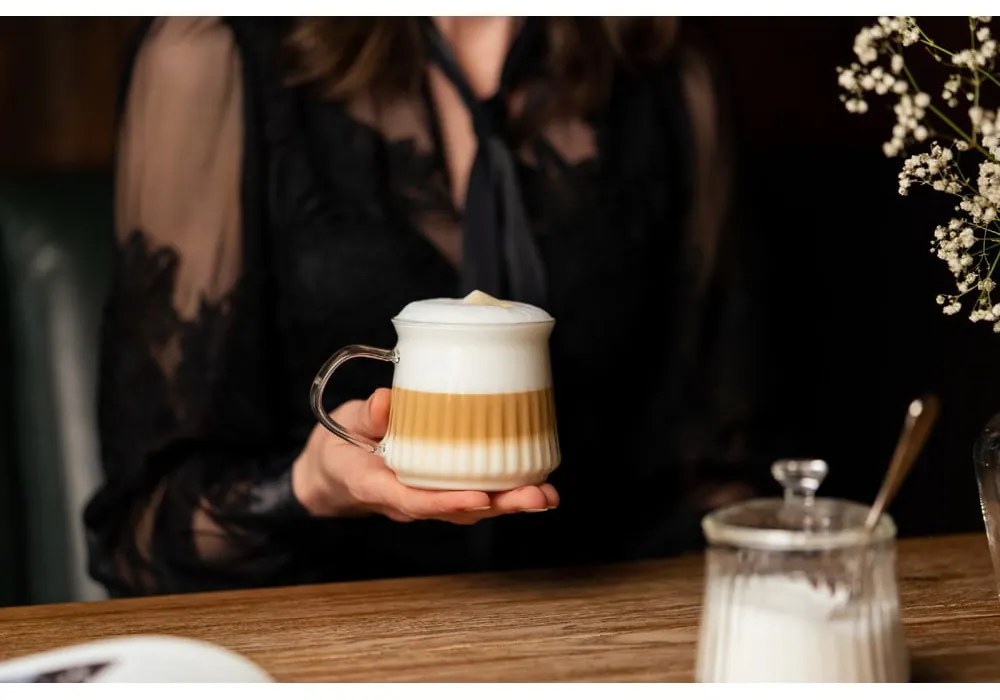 Kubki do cappuccino z podwójną ścianką zestaw 2 szt. 320 ml Mia – Vialli Design