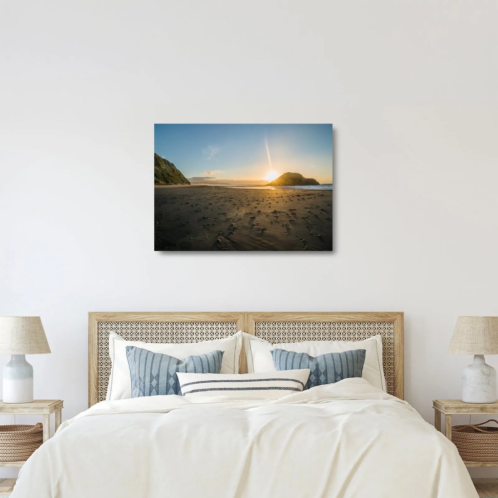 Obraz na szkle - plaża (70x50 cm)