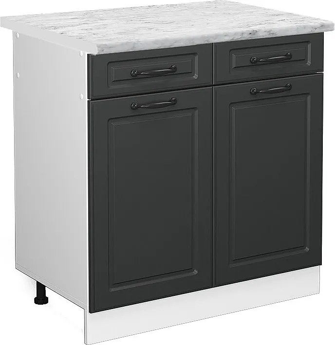 Szafka dolna do kuchni antracytowy domek wiejski 80x60x81.6 r-line