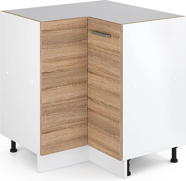 Szafka narożna sonoma 75.6x46x81.6 r-line
