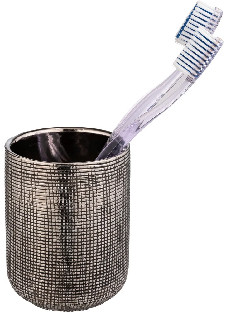 Ceramiczny kubek na szczoteczki RIVARA, WENKO