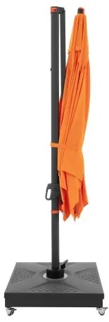 MyZone 280 x 280 cm - wahadłowy parasol ogrodowy z bocznym słupkiem : Substancja Desen - 816