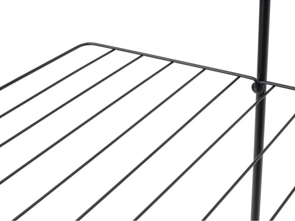 Suszarka na pranie w kolorze matowej czerni 30 m HangOn Tower – Brabantia