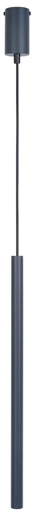 Lampa wisząca pojedyncza Sopel 1 grafit –nowoczesna elegancja w minimalistycznej formie