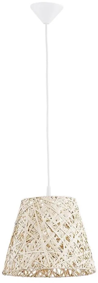 Żyrandol na lince CANNUCIA 1xE27/15W/230V kremowy