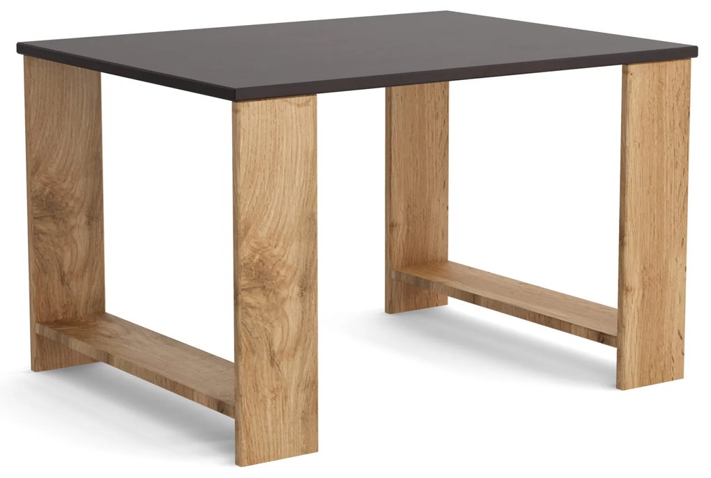Stolik kawowy Ława Stół 65 cm MORI Dąb Wotan/Wenge