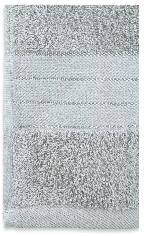 Jasnoszare bawełniane ręczniki frotte zestaw 4 szt. 50x100 cm – Good Morning