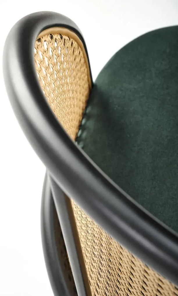 Krzesło K508 VELVET zielone HALMAR