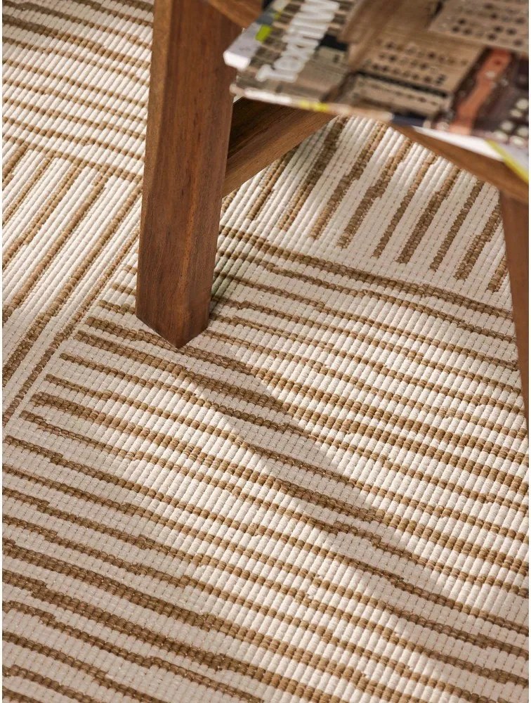 Kremowo-naturalny dywan odpowiedni na zewnątrz 120x170 cm Haringey Nightingale – Ted Baker