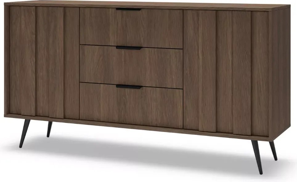 Komoda Dunin 153 cm 2D3S dąb Dunin elegancka nowoczesna komoda z szufladami