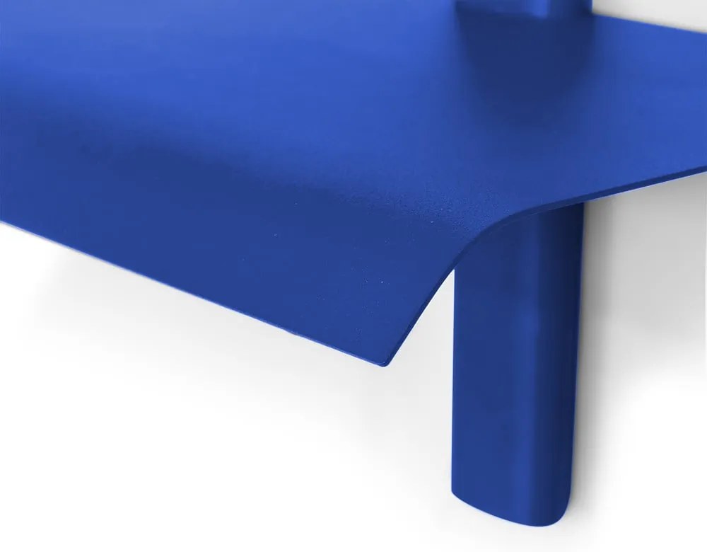 Niebieska metalowa półka 60 cm Hola – Spinder Design