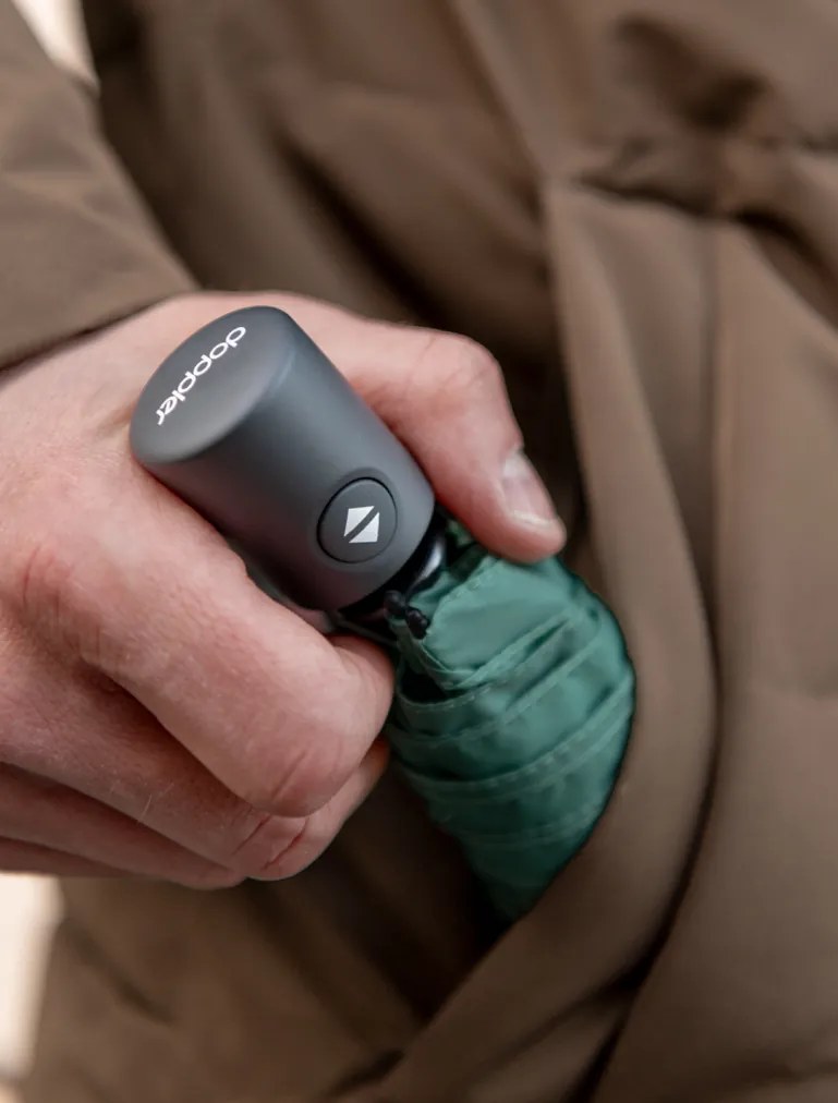 Doppler Zero*Magic Malachite Green damski automatyczny parasol