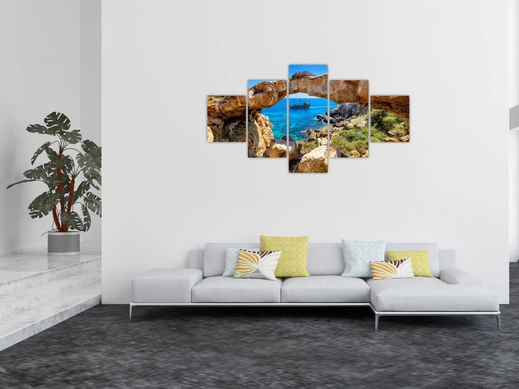 Obraz - Cape Greco (125x70 cm)