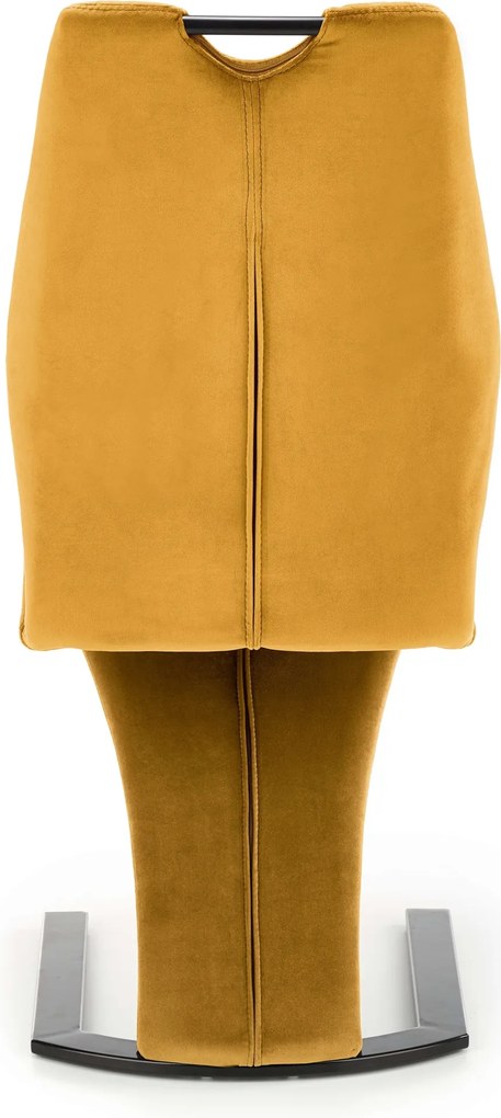 Krzesło velvet na jednej nodze K442