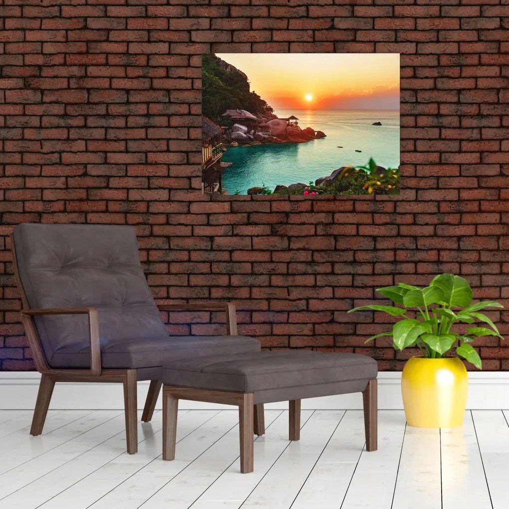 Obraz pięknej plaży (70x50 cm)