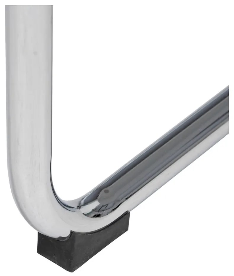 Szare krzesła zestaw 4 szt. Chrome – Ixia