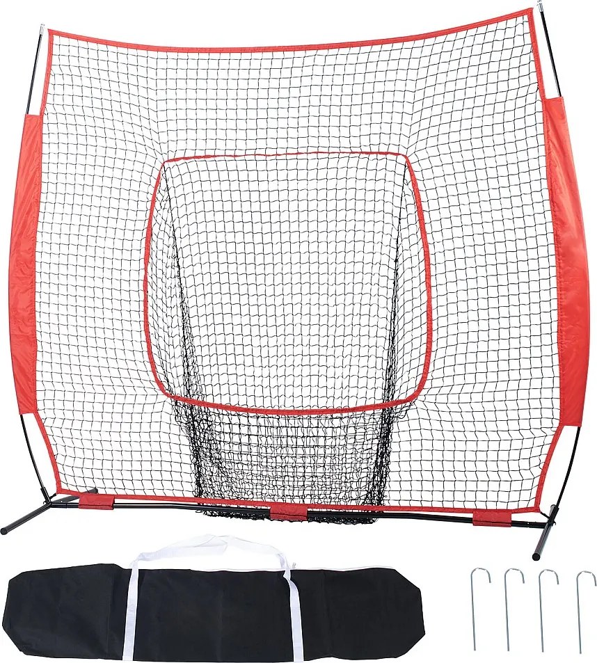 Siatka Treningowa SucceBuy Do Baseballu I Softballu 213x213cm Z Torbą Transportową