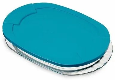 Bormioli Rocco Szklany talerz z pokrywą Basic, 27 cm