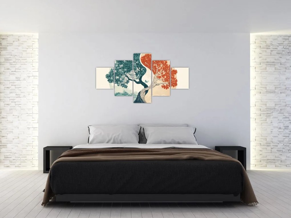 Obraz – Drzewo pełne energii (125x70 cm)