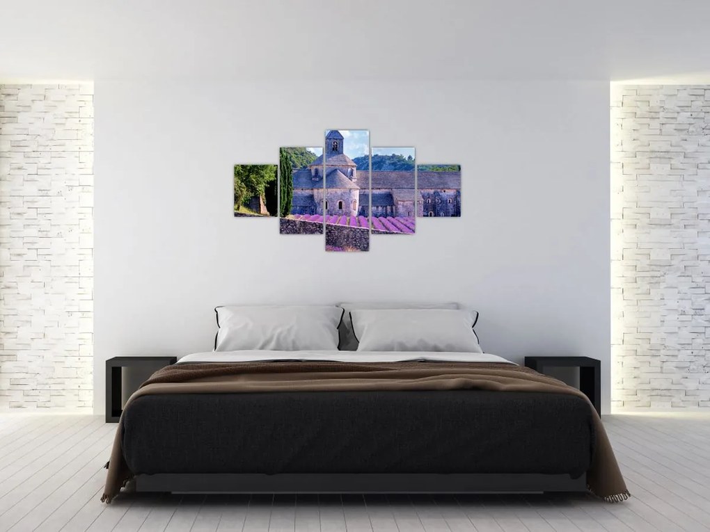 Obraz - Lewandowe pole (125x70 cm)