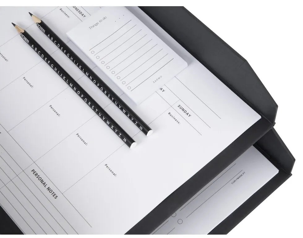 Kartonowe organizery na dokumenty zestaw 2 szt. Hakan – Bigso Box of Sweden
