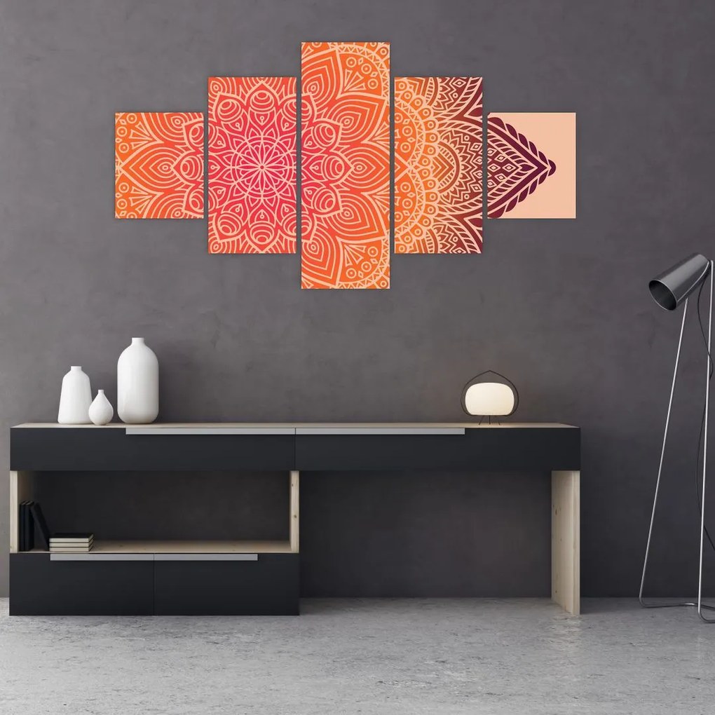 Obraz - Mandala sztuka (125x70 cm)