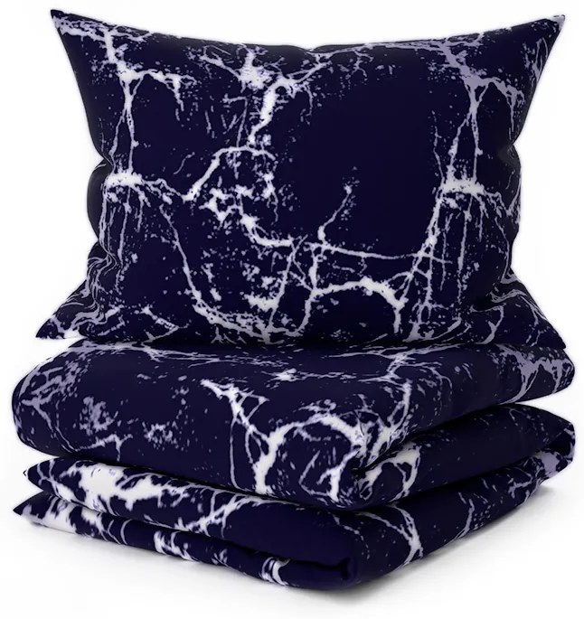 PrzytulneMieszkanie.pl PrzytulneMieszkanie.pl Pościel bawełniana TEMPESTA fioletowa Rozmiar pościeli: 70 x 90 cm | 140 x 200 cm