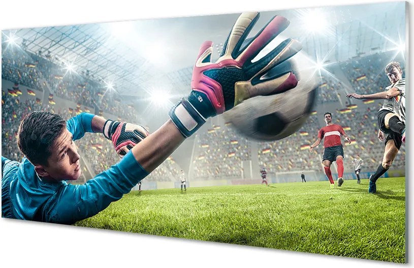 Szklany Panel Dynamika Bramkarskiej Obrony