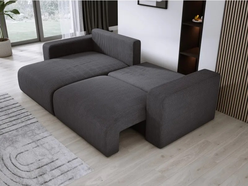 Narożnik wolnostojący CARL Lewy w tkaninie POSO 034